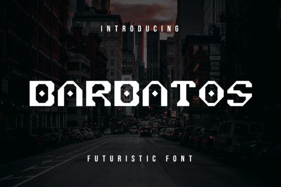 Barbatos: A Futuristic Font for Modern Web Design