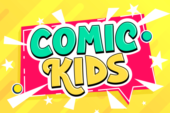 Comic Kids Font for Friendly Business Branding