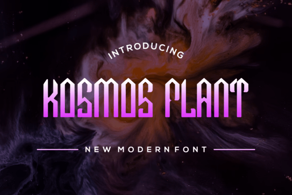 Elevate Your Brand with Kosmos Plant Font