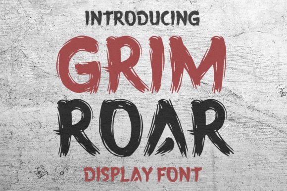 Elevate Your Editorial Design with Grimroar Font