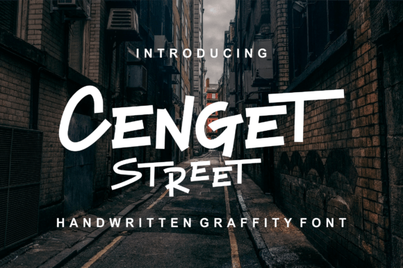 Enhance Your Brand with Cenget Street: A Trendy Display Font