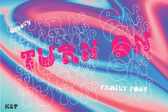 Enhance Your Brand with Groovy Turn on Font