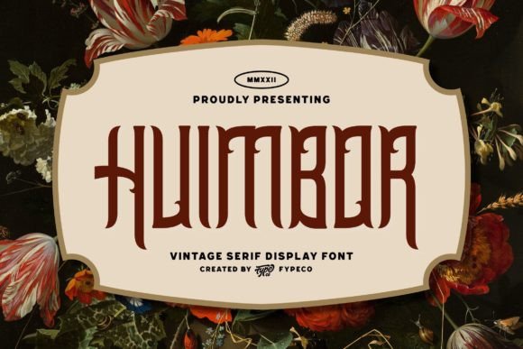 Enhance Your Brand with Huimbor Vintage Serif Font