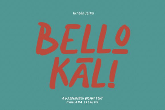 Enhance Your Web Design with Bellokali Font