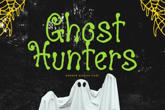 Ghost Hunters: A Spooky Brush Font for Halloween Crafts