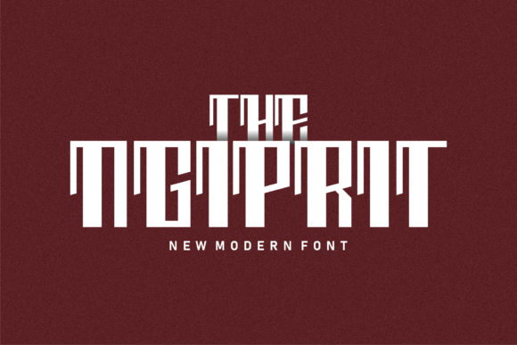 Introducing The Ngiprit: A Modern Display Font for Creators
