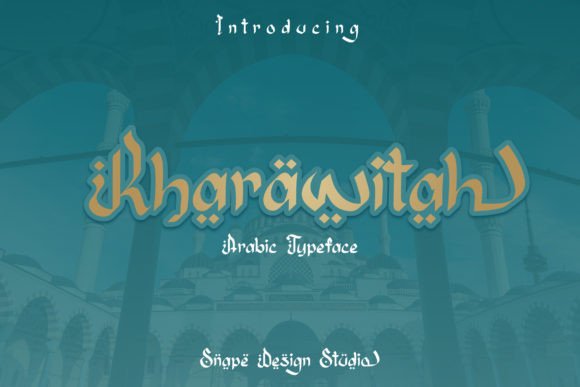 Kharawitah: A Chic and Elegant Display Font for Sophisticated Designs