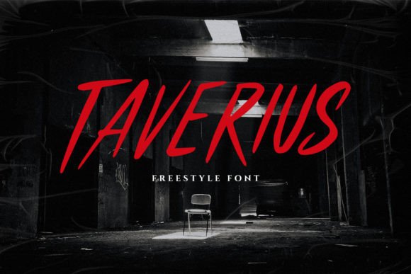 Taverius: A Modern and Stylish Display Font for Web Design