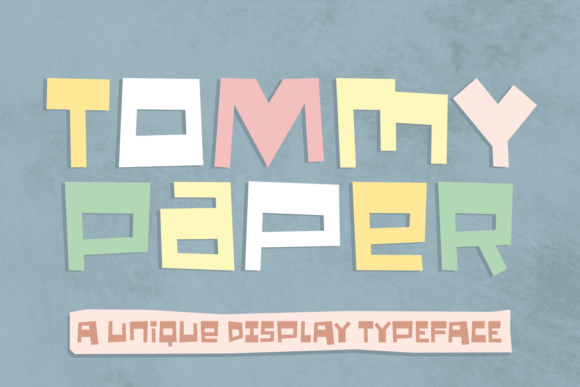 Tommy Paper: A Fun Font for Modern Marketing Campaigns