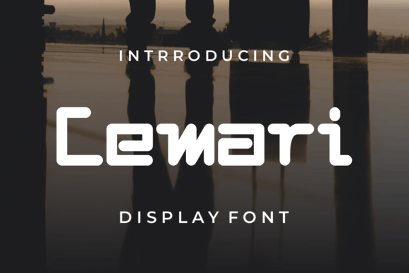 Transform Your Brand with Cemari: A Modern Display Font
