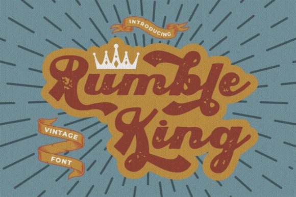 Unleash Creativity with Rumble King Font